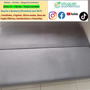  Apartamento - Geribá - Aluguel Econômico